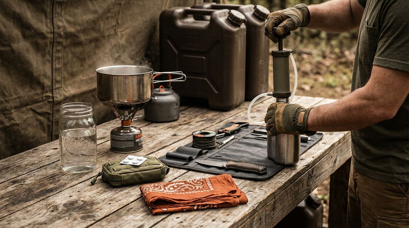Hero image for blog post: The essential prepper's guide to water purification