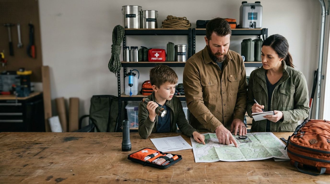 Hero image for blog post: Creating a family emergency plan: involve everyone in your preparedness journey