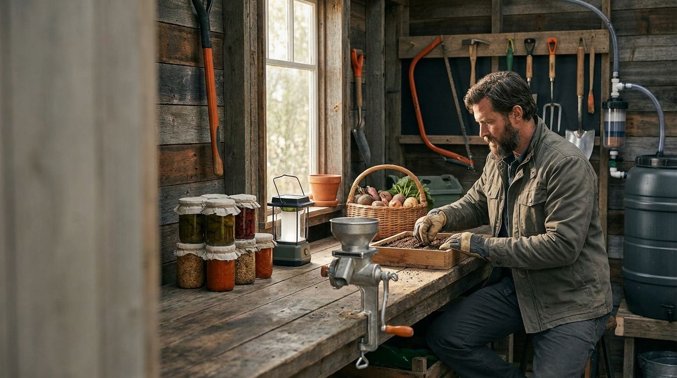 Hero image for blog post: Sustainable living for preppers: how to combine prepper skills with eco-friendliness