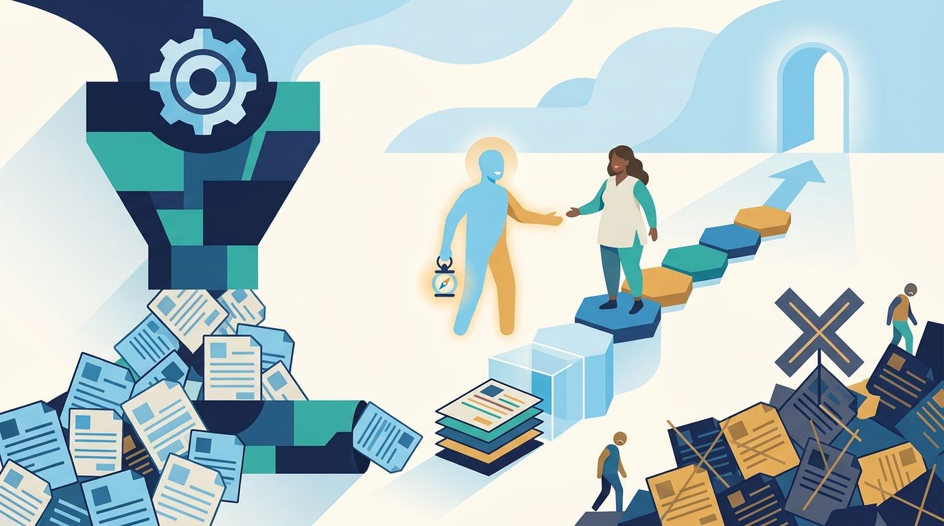 Hero image for blog post: How AI screening turns application volume into systemic rejection