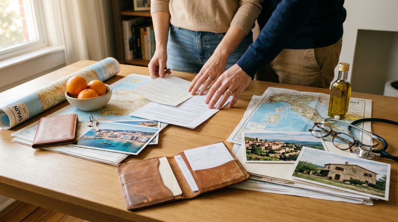 Hero image for blog post: Spain vs. Italy for retirees: healthcare, housing, residency, and everyday comfort