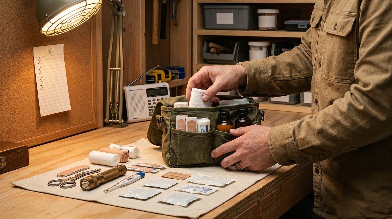 Hero image for blog post: First aid restock checklist without guessing: a CDC-style home kit audit