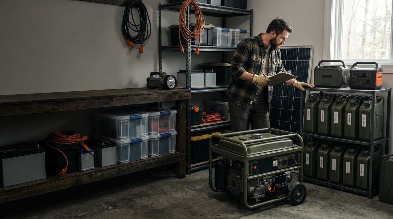 Hero image for blog post: Power Without Panic: Backup Power Inventory and Refill Planning