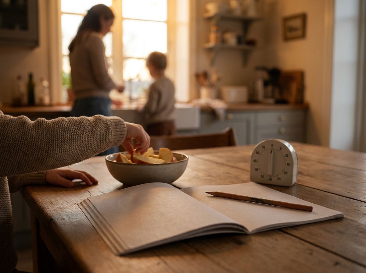 Homework works better when the table feels safe enough for a child to try, pause, and return