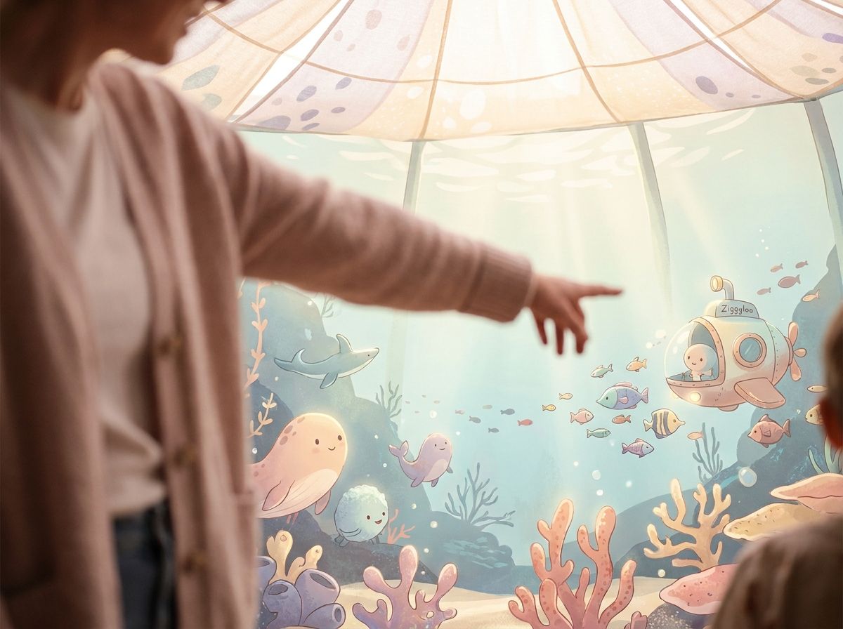 A colorful representation of the ocean's biodiversity