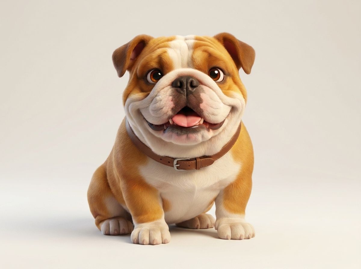 Bramble the Bulldog, your child's supportive friend