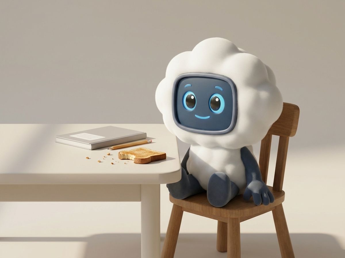 Ziggy, your child's calm guide, helps you notice progress without rushing the next try