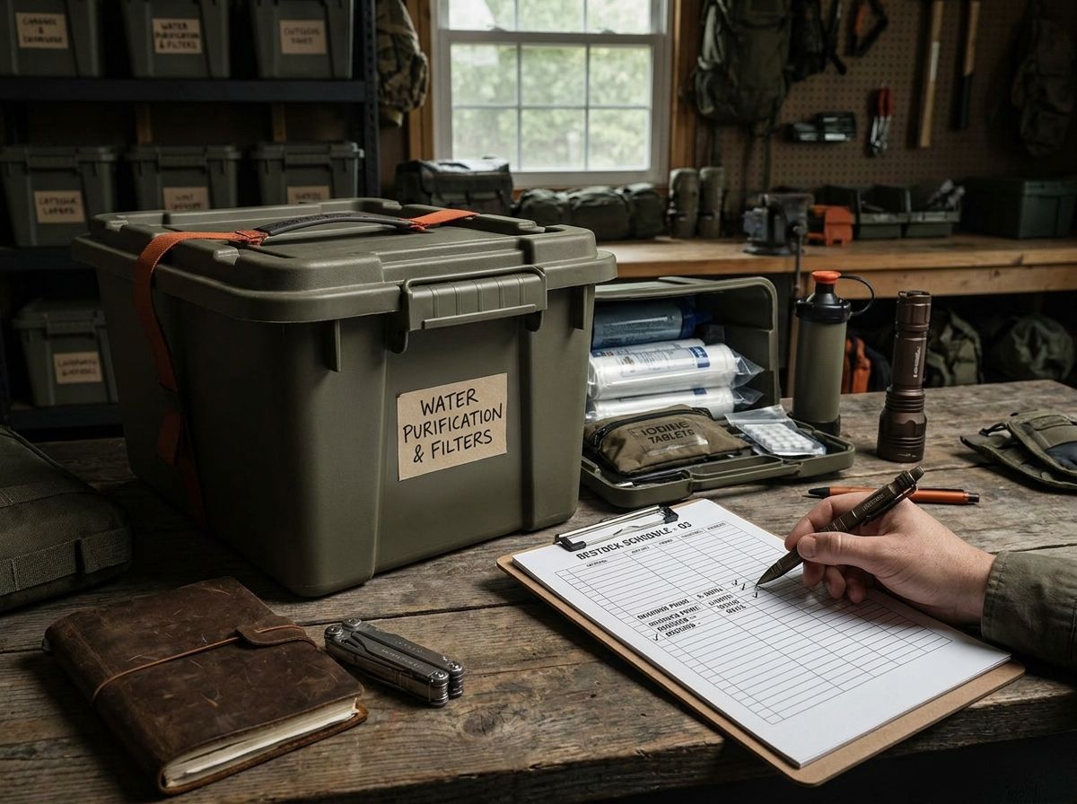 Keep reorder points honest by removing damaged items first—then follow the checklist so restocking actually happens.